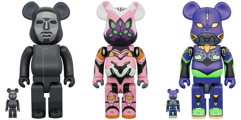 BE@RBRICK Squid Game and Evangelion Dolls 2022 | Hypebeast