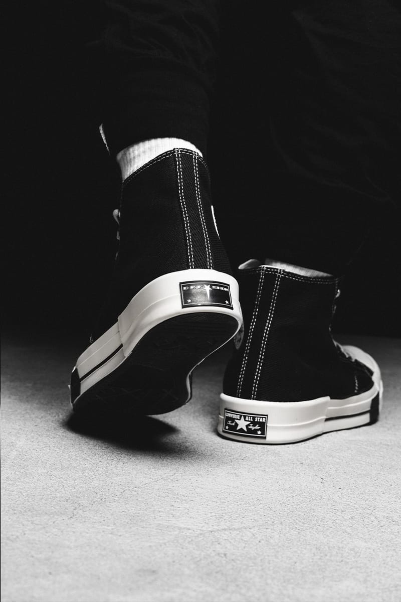 Rick Owens DRKSHDW x Converse DRKSTAR Returns | Hypebeast