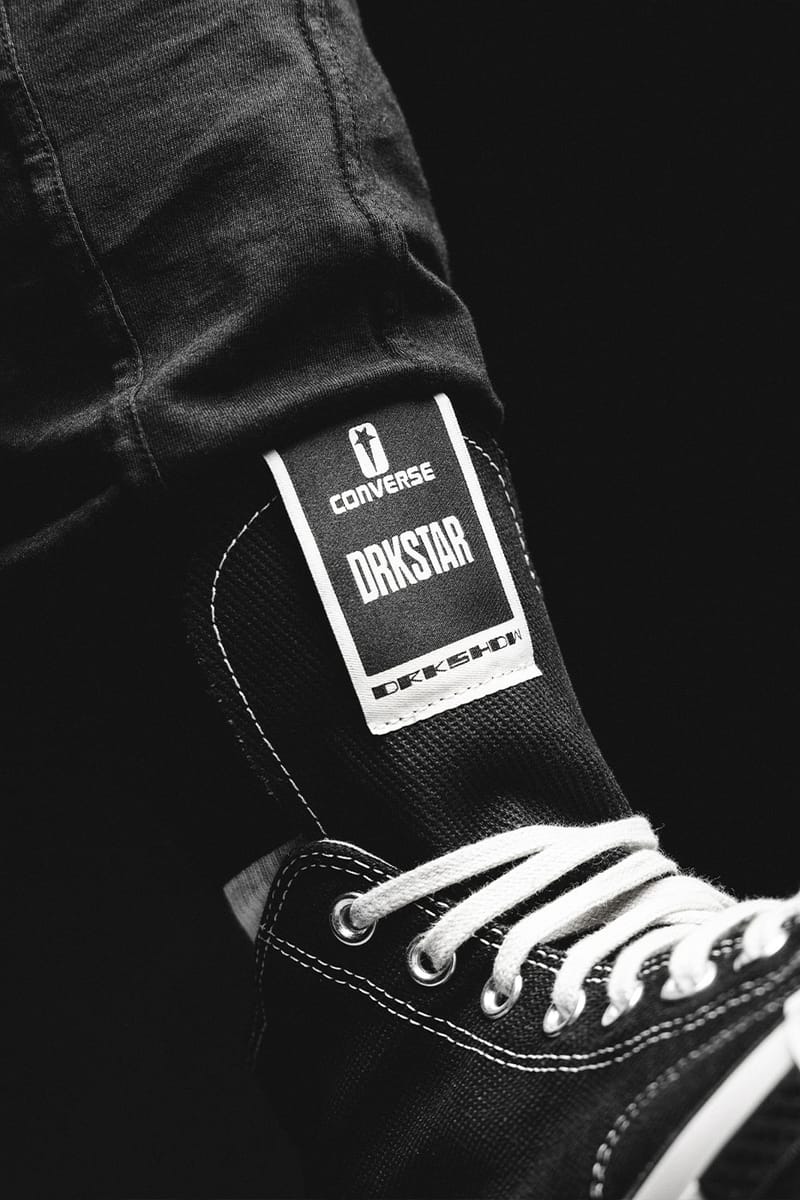 Rick Owens DRKSHDW x Converse DRKSTAR Returns | Hypebeast