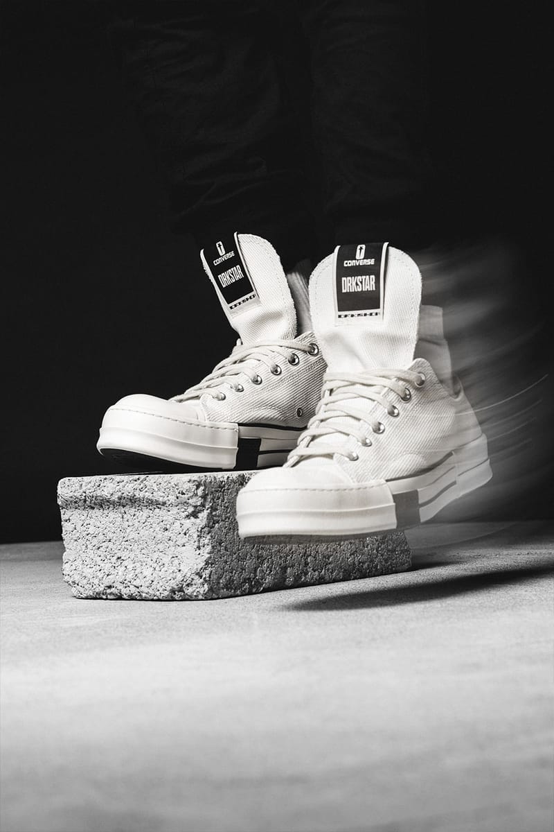Rick Owens DRKSHDW x Converse DRKSTAR Returns | Hypebeast