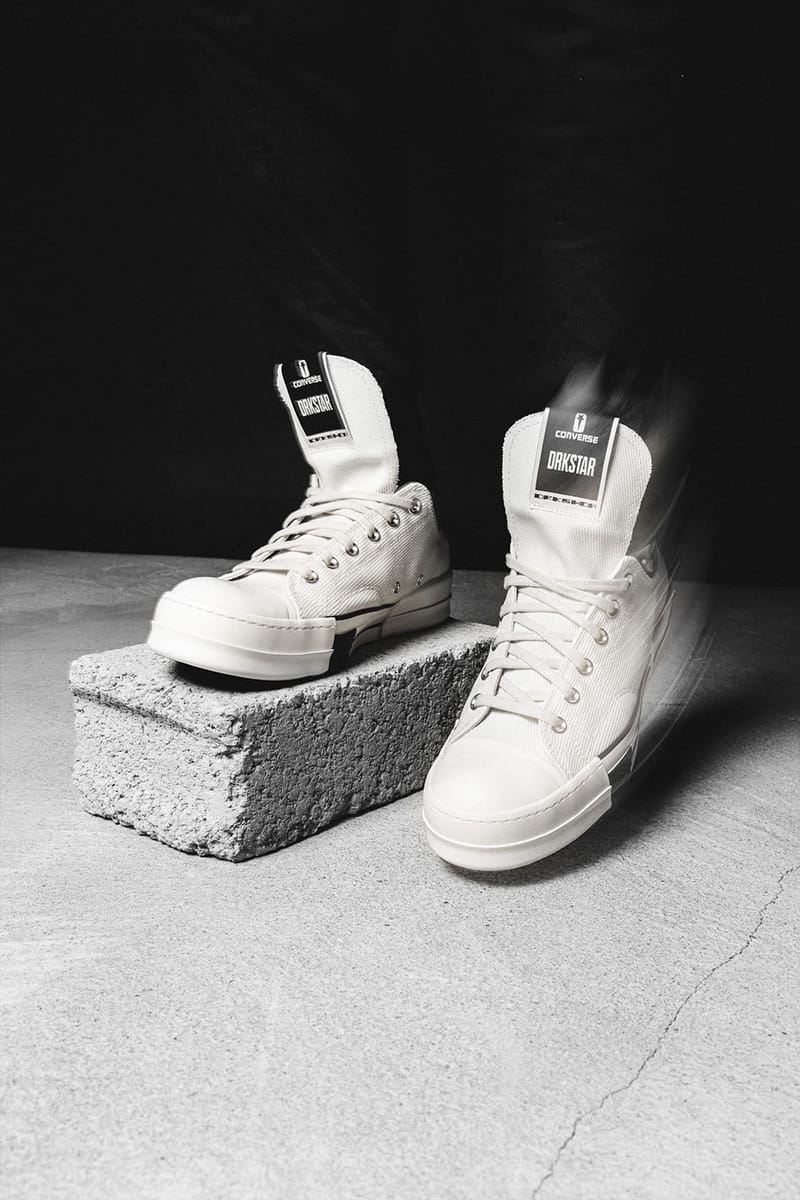 Rick Owens DRKSHDW x Converse DRKSTAR Returns | Hypebeast