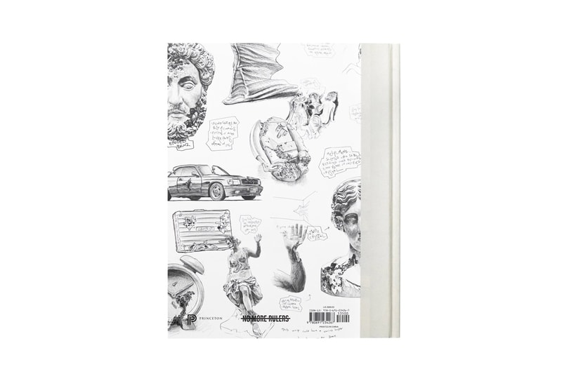 Daniel Arsham 'SKETCHBOOK' No More Rulers Art Drawing Hypebeast