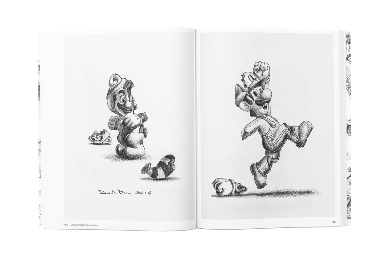 Daniel Arsham 'SKETCHBOOK' No More Rulers Art Drawing | Hypebeast