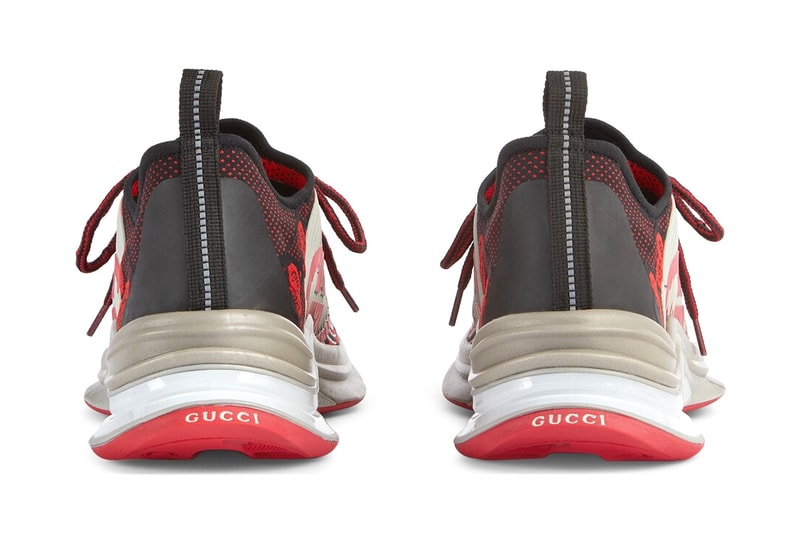 Runner Gucci Rhinestone Gucci Run Sneaker Closer Look Release Date Info | Hypebeast