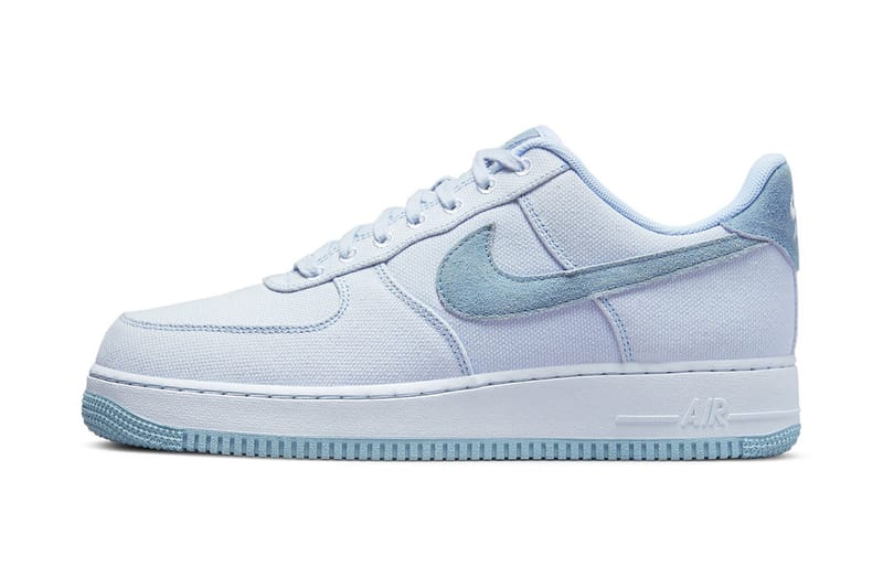 Nike air force 1 shop womens light blue suede