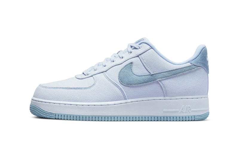 Baby blue suede shop air force 1