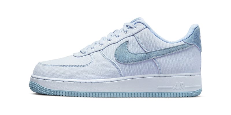 Air force 1 with cheap blue swoosh