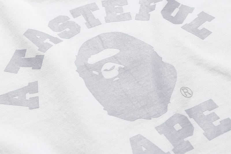 JJJJound BAPE STA White Gray Release Date | Hypebeast