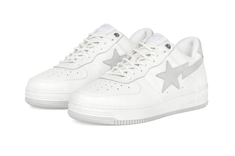 Bapesta white on sale