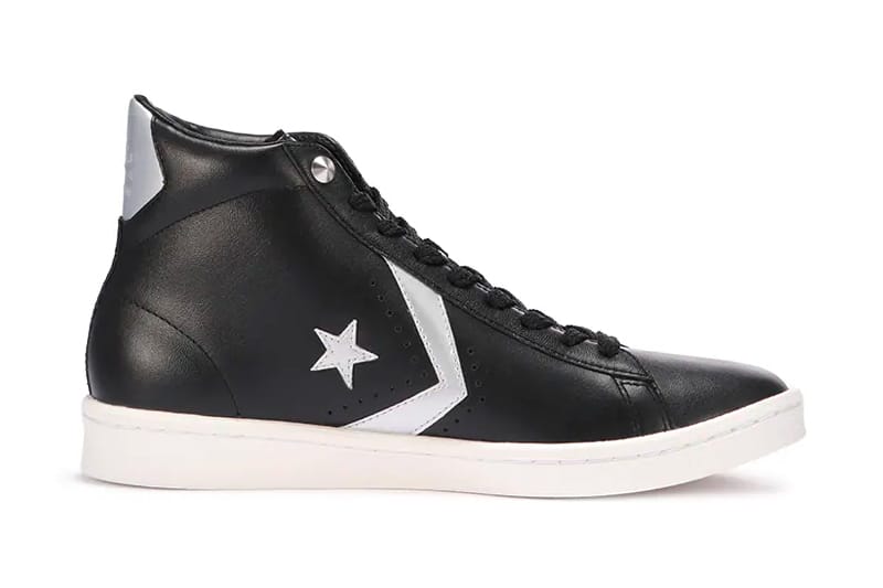 Converse pro leather 76 mid clearance black