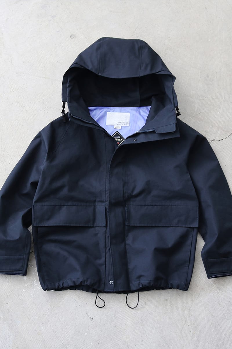 逆輸入 新品 nanamica 青 L Jacket Cruiser GORE-TEX マウンテン