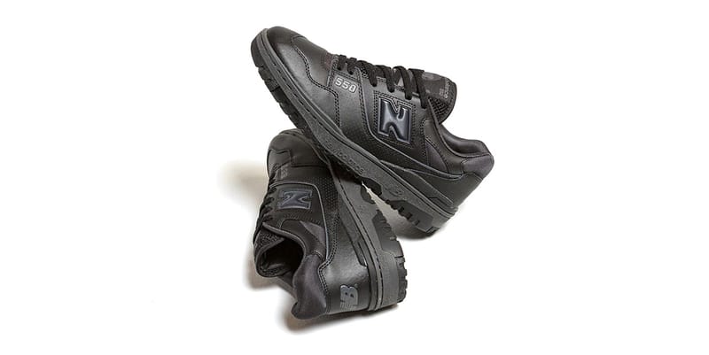 New Balance 550 Triple Black BB550BBB Release Date | Hypebeast