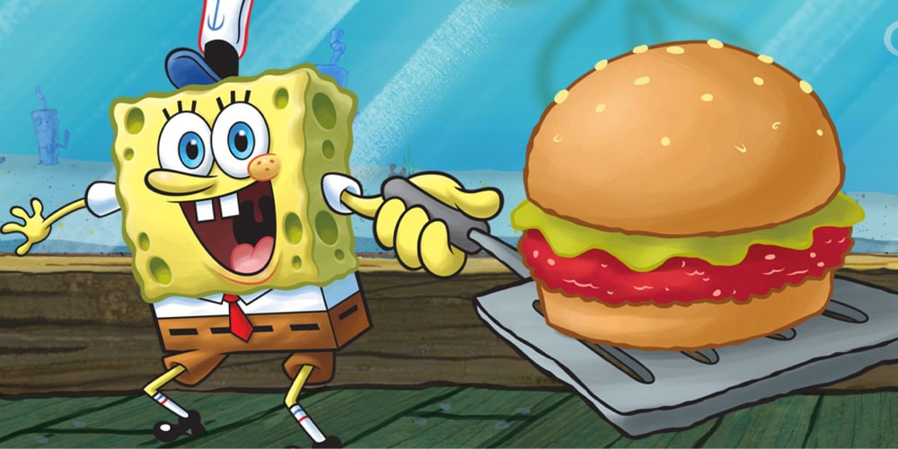 Here Is a Compilation of Every Version of Krabby Patty SpongeBob