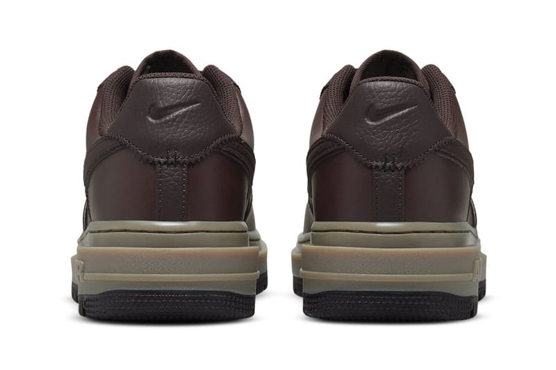 Nike Air Force 1 Luxe Brown Basalt Release | Hypebeast