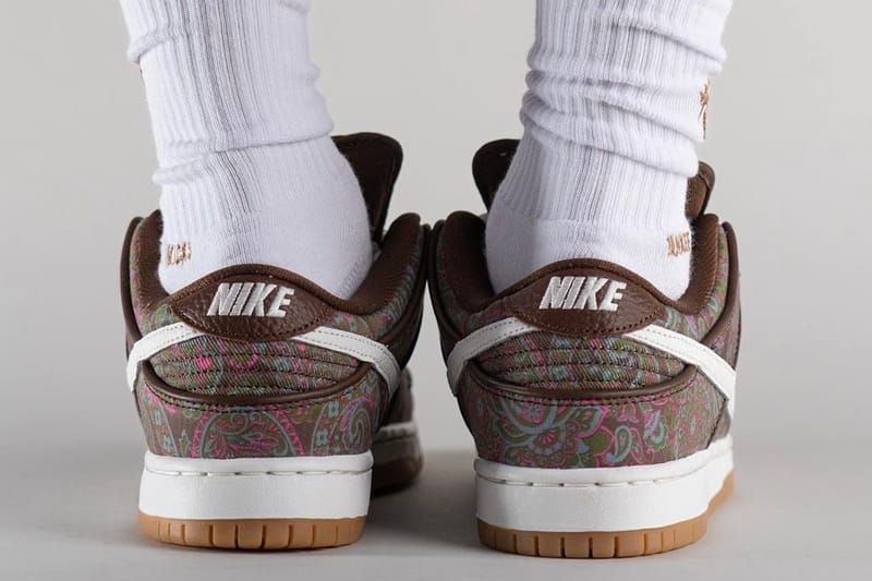 Nike SB Dunk Low Paisley On-Foot Look | Hypebeast