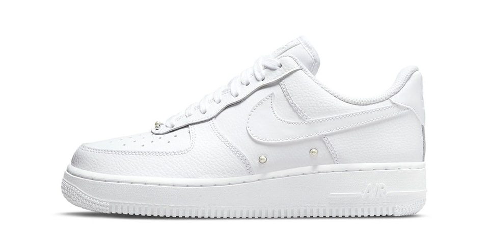 This Nike Air Force 1 Low Arrives With Pearl Studs | HYPEBEAST