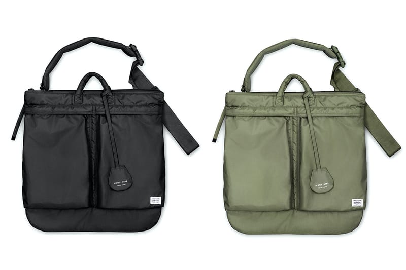 PORTER×HYKE HELMET BAG(OLIVE DRAB)