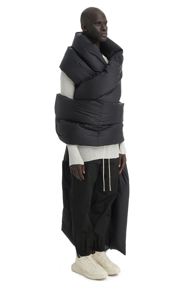 Rick owens hot sale scarf