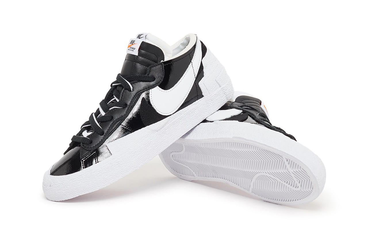 sacai Nike Blazer Low Black White Release Info | HYPEBEAST