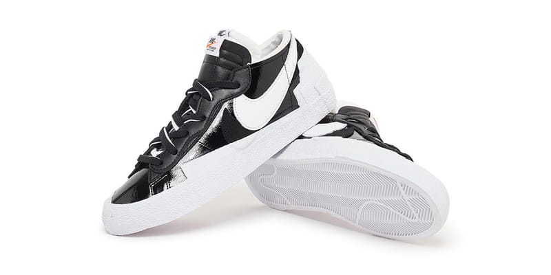 sacai Nike Blazer Low Black White Release Info | Hypebeast