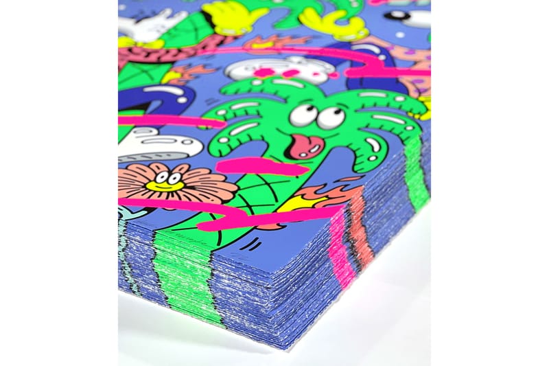 Steven Harrington 'Holding On' Art Screenprint 2022 | Hypebeast