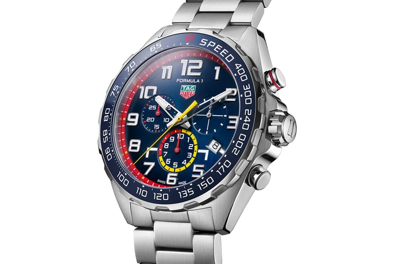 Tag heuer formula 1 aston martin red cheap bull racing special edition 2021