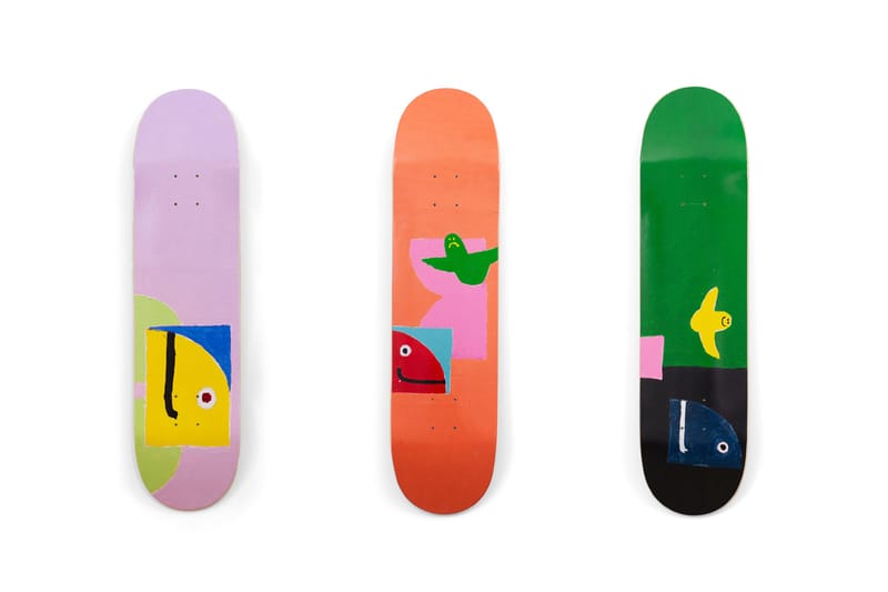 Mark Gonzales THE SKATEROOM Art Skate Deck Editions | Hypebeast