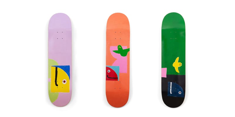 Mark Gonzales THE SKATEROOM Art Skate Deck Editions | Hypebeast