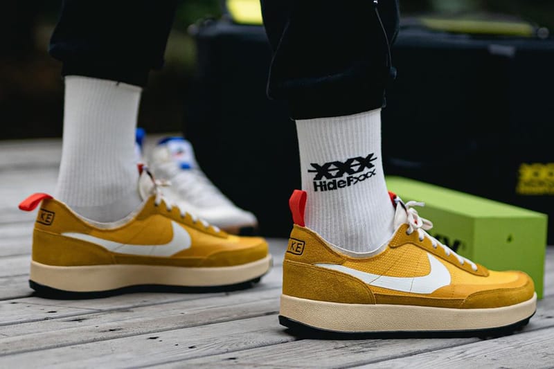 Tom Sachs NikeCraft General Purpose Shoe Yellow Release | Hypebeast