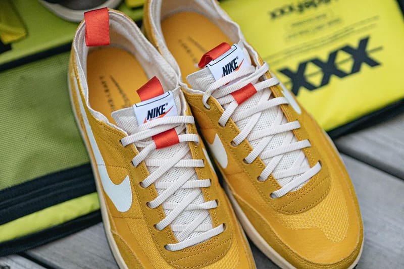 Tom Sachs NikeCraft General Purpose Shoe Yellow Release | Hypebeast
