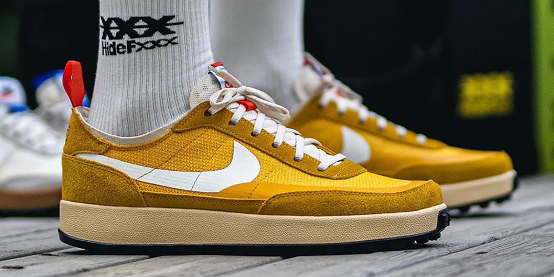 Первый взгляд на «обувь общего назначения» Tom Sachs x NikeCraft желтого цвета