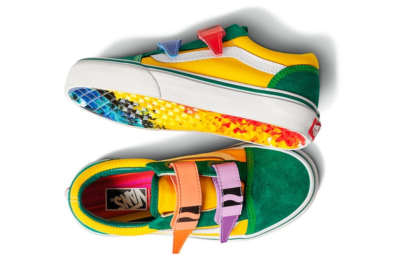 Colorful on sale vans shoes