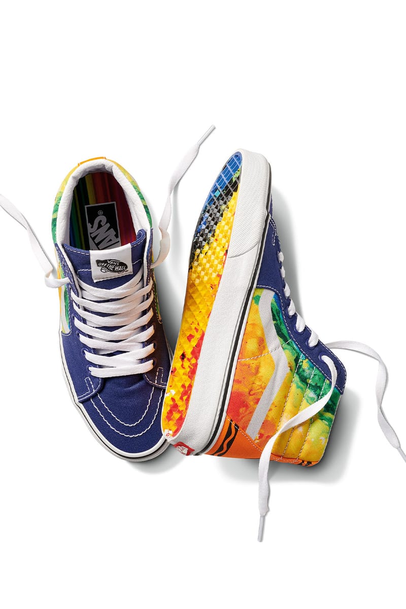 Limited edition hotsell rainbow vans