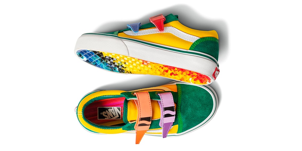 Vans воссоединяются с Crayola для выпуска яркой обуви и одежды