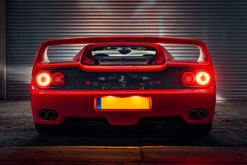 Ferrari fashion f50 back