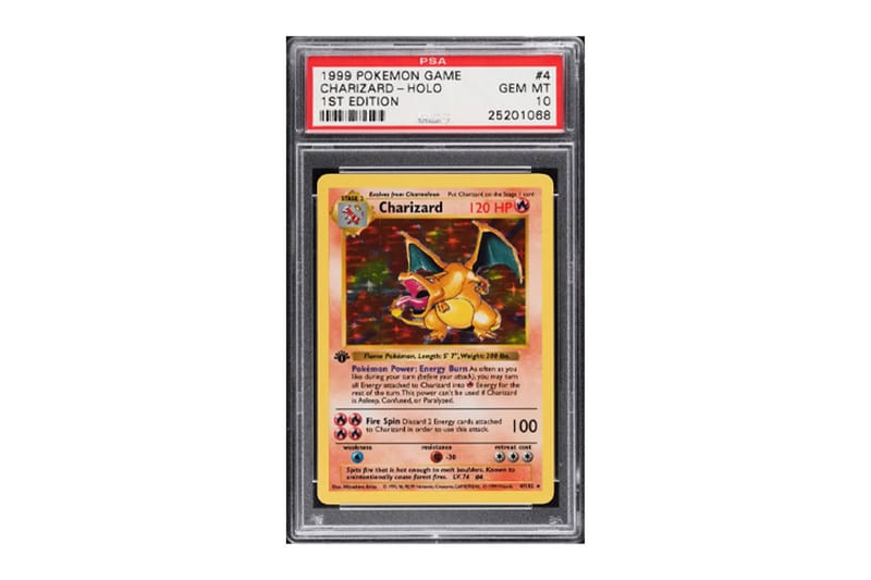 A Pokémon Base Set First Edition Holo Charizard Fetches $420K USD