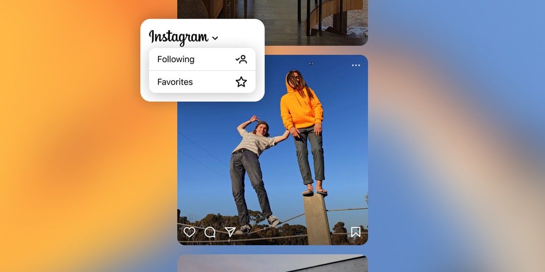 Instagram запускает два новых способа сортировки каналов, избранного и подписок