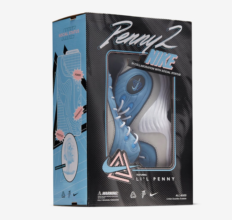 Social Status x Nike Air Penny 2 Release Hypebeast