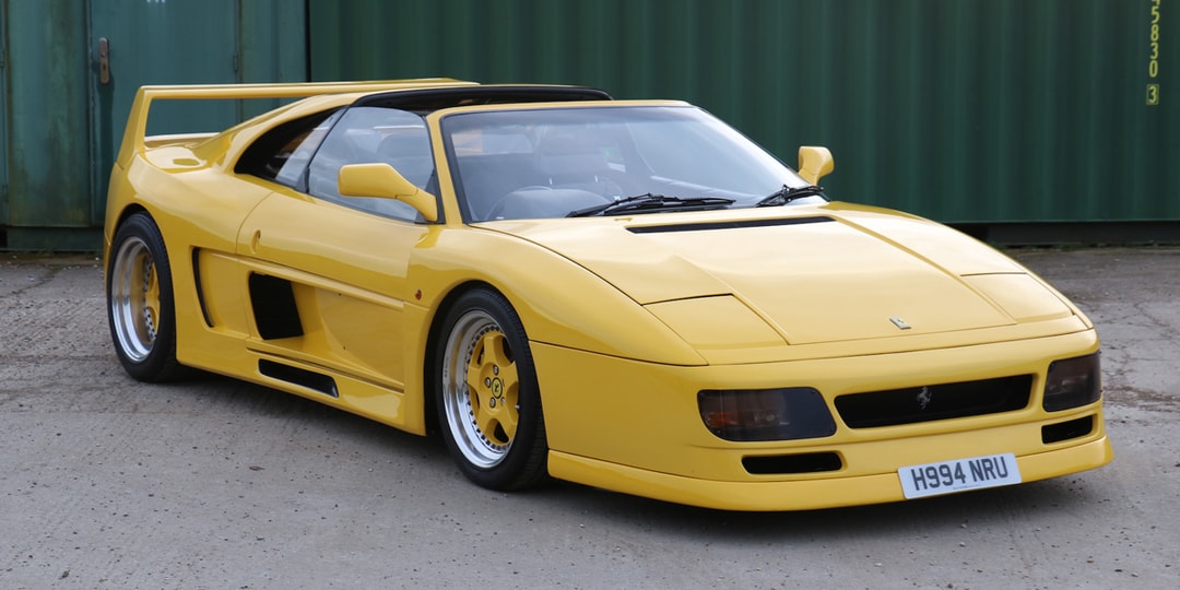 Один из двух праворульных Ferrari 348 TS Koenig Specials F48 1990 года выпуска выставлен на аукцион