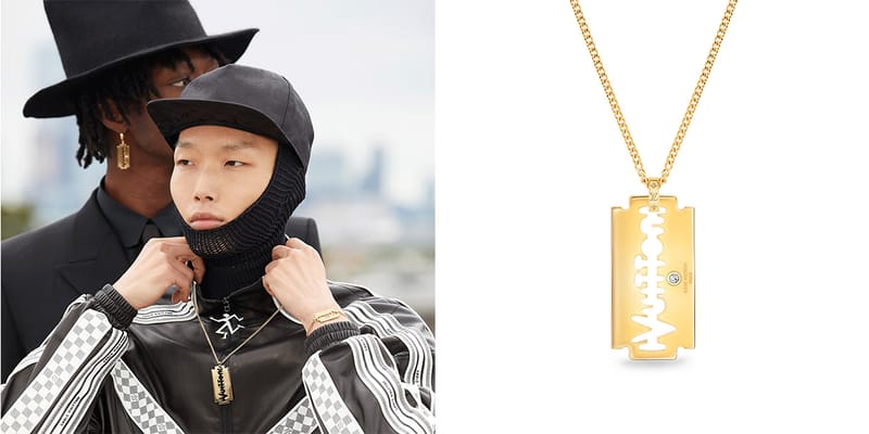 Virgil Abloh Louis Vuitton Blade Pendant Hypebeast