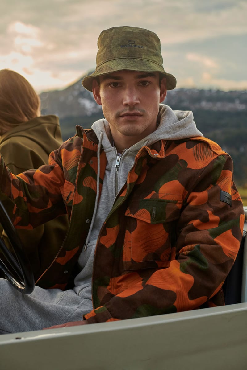 Woolrich camouflage deals