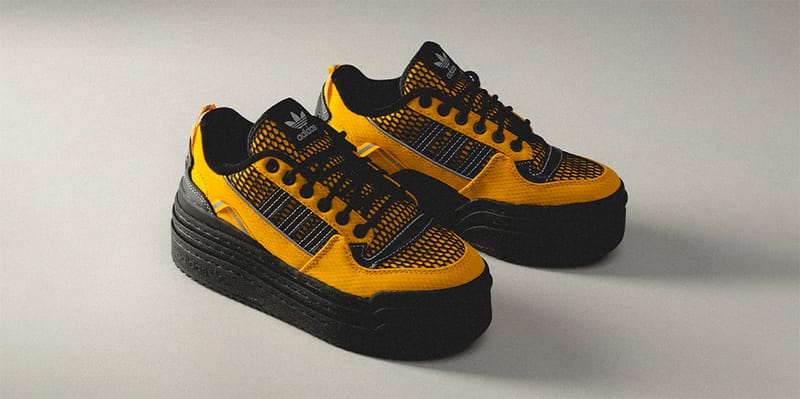 Nike yellow platform clearance shoes