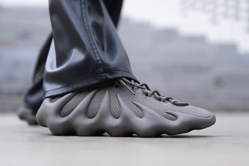 yeezy mono cinder on feet