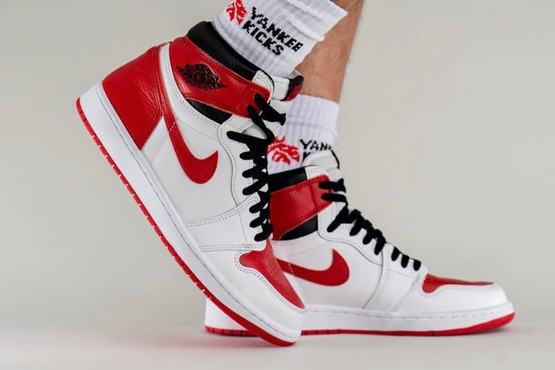 Air Jordan 1 High OG Heritage On-Foot Look | Hypebeast