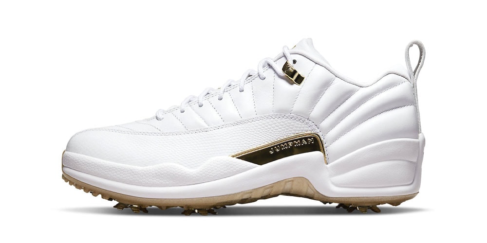 Air Jordan 12 Golf Low «металлическое золото» в честь турнира Masters 2022 года