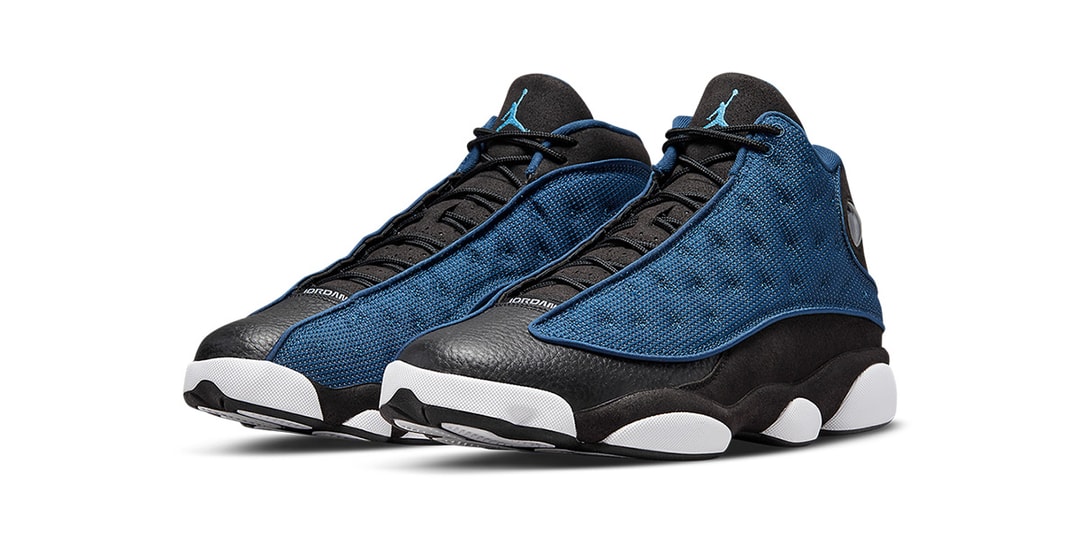 Официальные изображения Air Jordan 13 «Brave Blue»