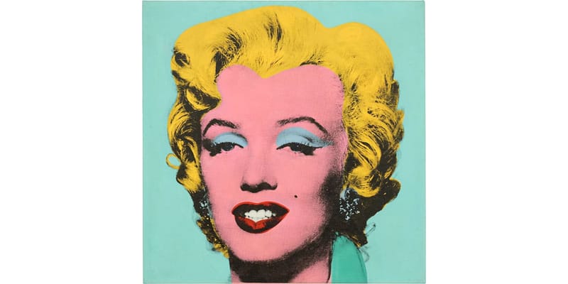 Andy Warhol s Shot Sage Blue Marilyn Painting Goes to Auction