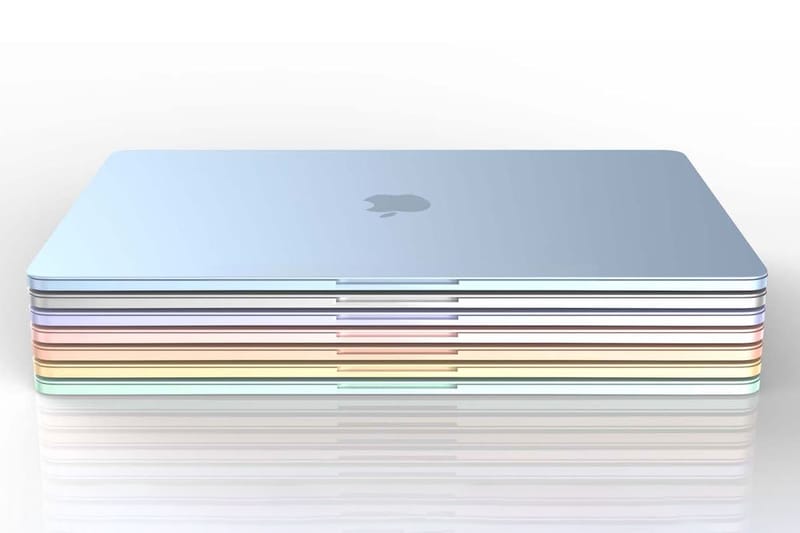 New 2022 Apple Macbook Air Rumored to Feature Revamped Design and More  Color Options | Hypebeast