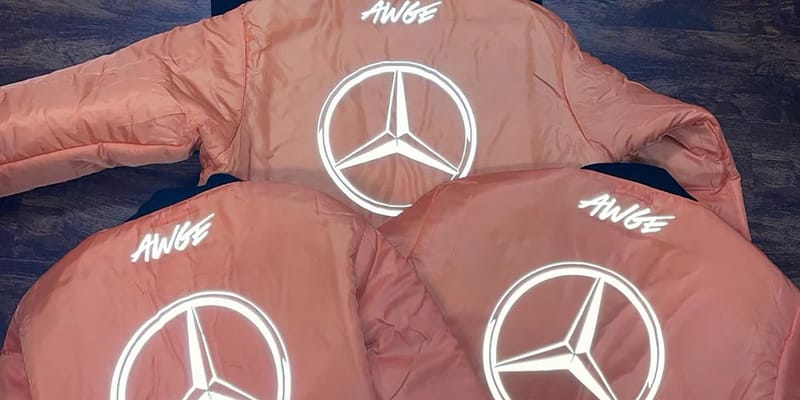新品タグ付き　CALLAWAY ×Mercedes-Benz コラボジャケット asap-rocky-awge-mercedes-benz-