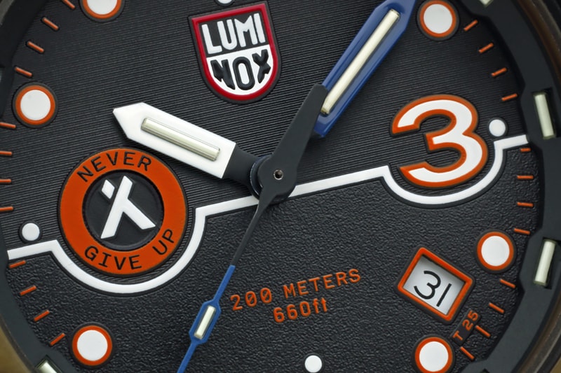 Bear grylls x luminox ro3 tide 3720 hypebeast